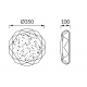 Plafoniera LED okr.diam 16W neutr IP44 DIANA 03237
