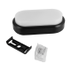 Plafoniera LED owal 12W b. neutralna hermet. IP65 ARON 03798