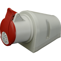 SEZ Gniazdo siłowe stałe 4P 16A 400V IP44 IZN 1643