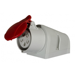 SEZ Gniazdo siłowe stałe 5P 16A 400V IP44 IZN 1653