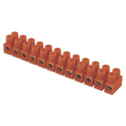 Listwa zaciskowa gwintowa termoplastyczna 10mm² / złączka 12-torowa /