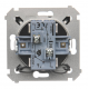 SIMON 54 Wyłącznik łącznik podwójny schodowy z podświetleniem antracyt DW6/2L.01/48