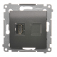 SIMON 54 Gniazdo HDMI do ramki antracyt DGHDMI.01/48