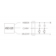 F&F Automat schodowy tablicowy 10A 0,5-10minut ASO-220 - schemat
