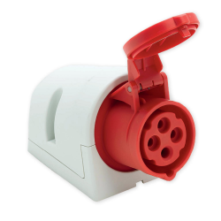 PCE Gniazdo siłowe stałe IP44 16A 4P 400V 114-6