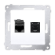 SIMON 54 Gniazdo komputerowe podwójne RJ45 do ramki białe D62.01/11