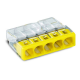 WAGO Szybkozłączka na drut 5x0,5-2,5mm² transparentna 2273-205 opak. 100szt.