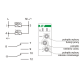 F&F Przekaźnik czasowy 2P 2x8A 230V PCU-510 DUO