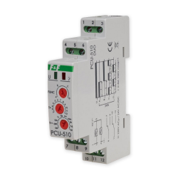 F&F Przekaźnik czasowy 2P 2x8A 230V PCU-510 DUO