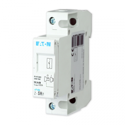 EATON Rozłącznik bezpiecznikowy cylindryczny na wkładki 10x38mm 1P 32A 230V~ Z-SH/1 263876