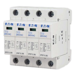 EATON Ogranicznik przepięć 4P 12,5kA kategorii B+C SPBT12-280/4 158331