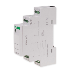 F&F Przekaźnik elektromagnetyczny 3x8A 230V AC PK-3P