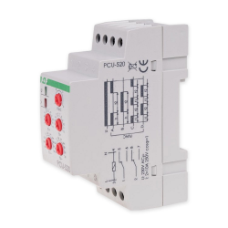 F&F Przekaźnik czasowy wielofunkcyjny 2P 2x8A 230V PCU-520