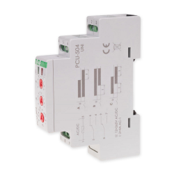 F&F Przekaźnik czasowy z podtrzymaniem 1P 8A 12÷264V AC/DC PCU-504 UNI