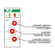 F&F Przekaźnik czasowy 2P 2x8A 230V/24V AC/DC wielofunkcyjny PCS-519DUO