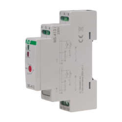 F&F Przekaźnik impulsowy z wyłącznikiem czasowym duży prąd startowy 1P 16A 230V AC BIS-413i