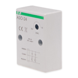 F&F Automat schodowy tablicowy 0,5-10min 10A 24V AC/DC ASO-24