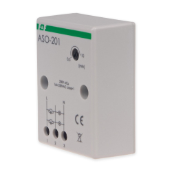 F&F Automat schodowy tablicowy 0,5-10min 16A 230V AC ASO-201