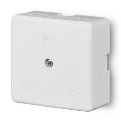 ELEKTRO-PLAST Puszka elektroinstalacyjna odgałęźna natynkowa IP41 biała 0236-00