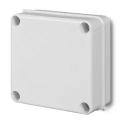 ELEKTRO-PLAST Puszka elektroinstalacyjna PK-1 odgałęźna natynkowa IP55 biała 0250-00