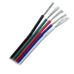 LEXTON Przewód kabel do taśmy LED RGBW 12V 5x0,35mm²