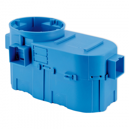 SIMET Puszka podtynkowa do elektroniki 2x⌀60mm głęboka SE2x60G 34159203