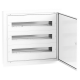 Elektro-Plast Rozdzielnica podtynkowa aluminiowa 3x24 DARP-72 (N+PE) QUITELINE 9.324