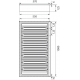 Elektro-Plast Rozdzielnica p/t aluminiowy front 7x24 DARP-168 (N+PE) QUITELINE 9.724