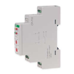 F&F Przekaźnik kontroli napięcia nastawny 1P 16A 230V AC CP-710