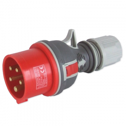 ELEKTROMET Wtyczka siłowa przenośna TWIST IP44 16A 5P 400V WPP-16A/5
