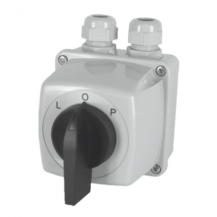 ELEKTROMET Łącznik krzywkowy lewy-prawy Łuk E16-43 (L-O-P) IP44 951642