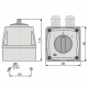 ELEKTROMET Łącznik krzywkowy lewy-prawy Łuk E16-43 (L-O-P) IP44 951642