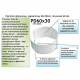 SIMET Pierścień dystansowy segmentowy ⌀60x30mm PD60x30 37012006