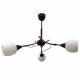 [OUTLET] POLBŁYSK Lampa wisząca 3x40W E14 Z-1/3 brązowa CZ182