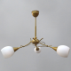 [OUTLET] POLBŁYSK Lampa wisząca 3x40W E14 Z-1/3 złota CZ185