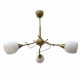 [OUTLET] POLBŁYSK Lampa wisząca 3x40W E14 Z-1/3 złota CZ185