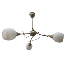 [OUTLET] POLBŁYSK Lampa wisząca 3x40W E14 Z-1/3 satyna CZ180