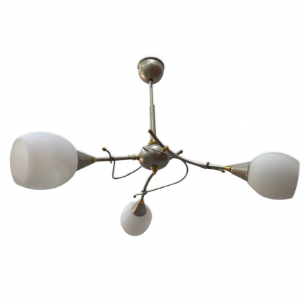 [OUTLET] POLBŁYSK Lampa wisząca 3x40W E14 Z-1/3 satyna CZ180