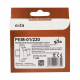 ZAMEL Przekaźnik elektromagnetyczny na szynę 1Z 1R 16A 230V PEM-01/230