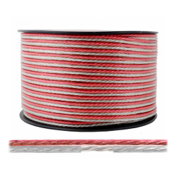 Elektro Przewód kabel głośnikowy TLYp CCA 2x1,0mm² 1mb