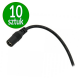 Elektro Gniazdo żeńskie DC 2,1/5,5 do połączenia taśmy led z zasilaczem przewód 30 cm