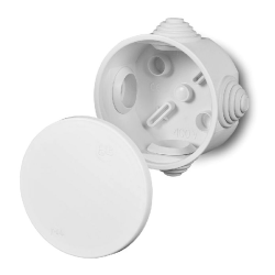 ELEKTRO-PLAST Puszka elektroinstalacyjna FAST-BOX odgałęźna natynkowa IP55 biała 0240-00