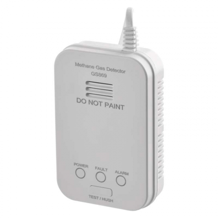 EMOS Czujnik gazu Zasilanie sieciowe wtyczka 230V GS869 (P56450) biały
