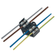 ELEKTRO-PLAST Płytka odgałęźna, 4-torowa, 4 mm² 0952-00