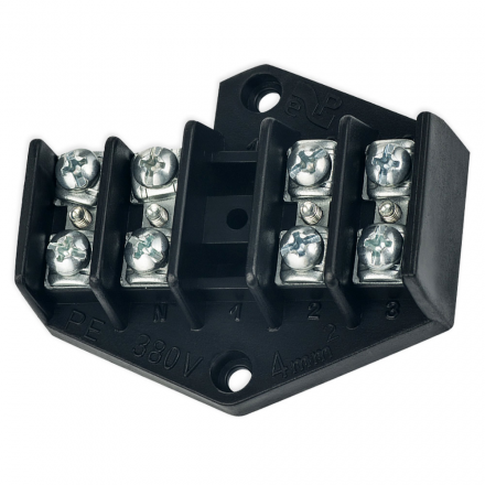 ELEKTRO-PLAST Płytka odgałęźna, 4-torowa, 4 mm² 0952-00
